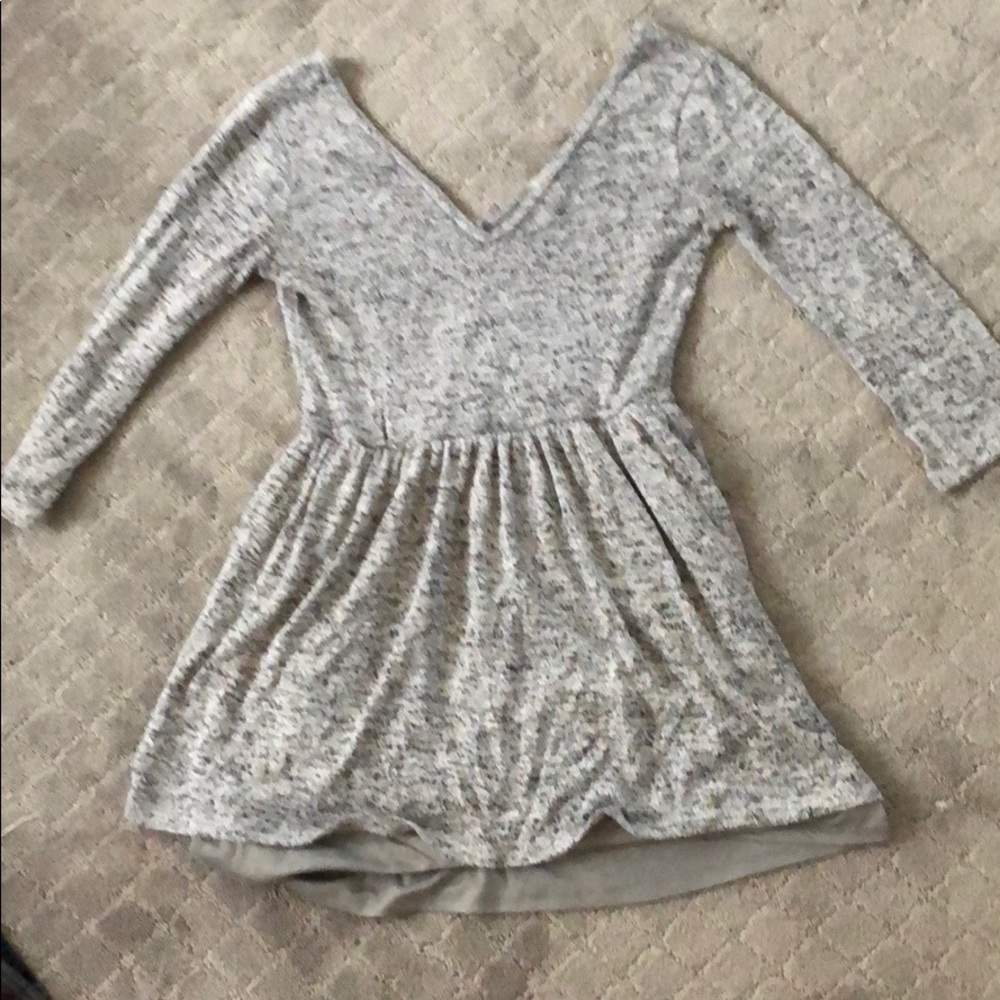 Grey Sweater Dress